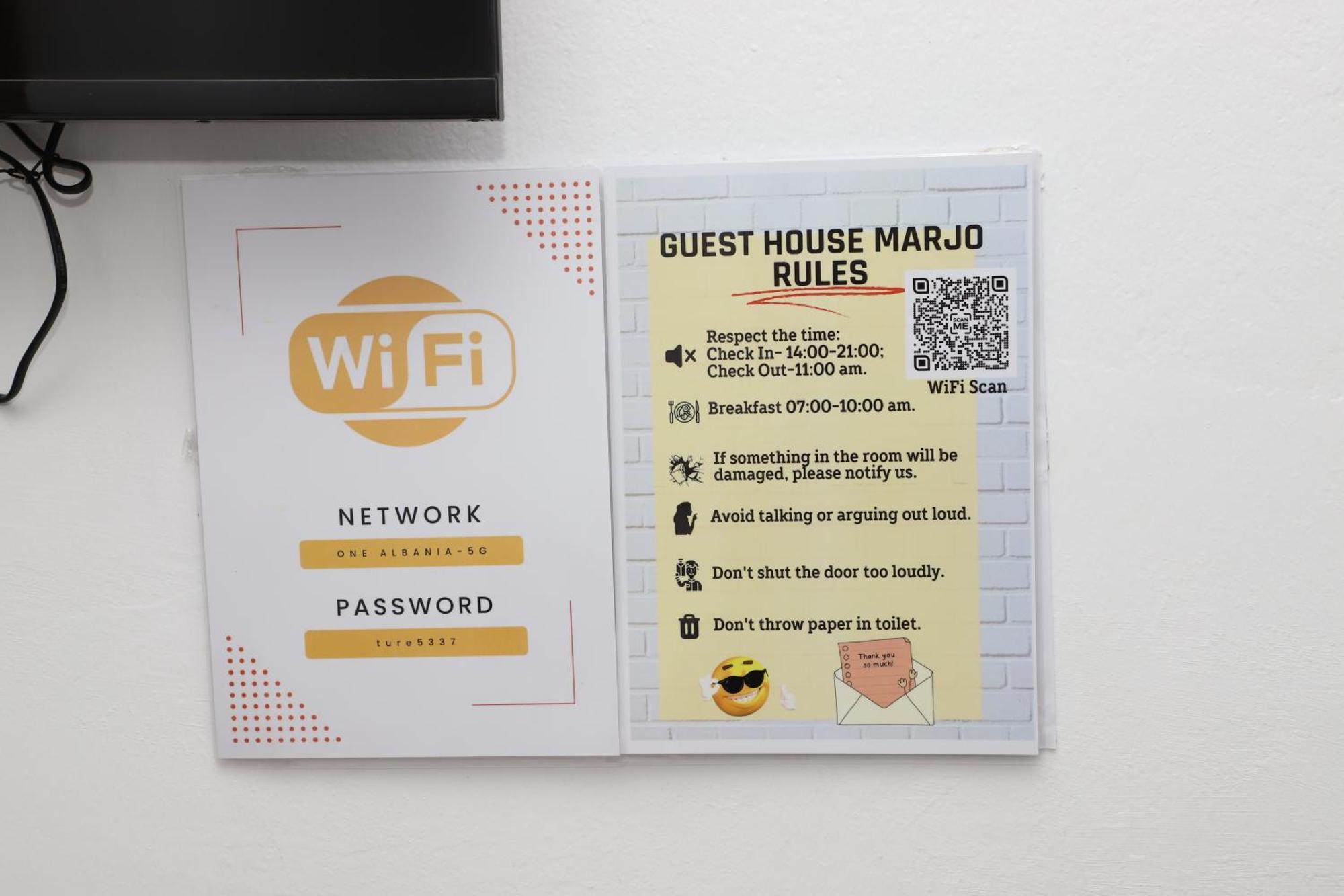 Guest House Marjo Берат Экстерьер фото
